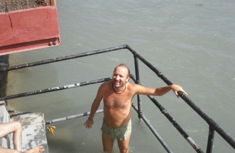 Bathing at Ganga - Kumbhamela Haridwar